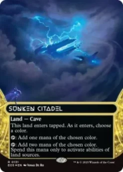 Sunken Citadel (#131) (galaxy foil) (borderless) - Edge of Eternities Stellar Sights