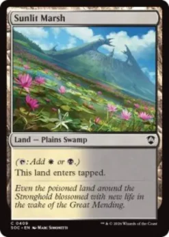 Sunlit Marsh - Secrets of Strixhaven Commander