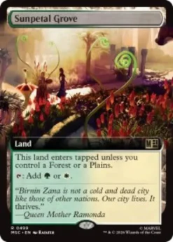 Sunpetal Grove (extended art) - Marvel Super Heroes Commander Varianten