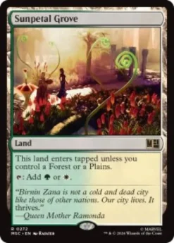 Sunpetal Grove (surge foil) - Marvel Super Heroes Commander