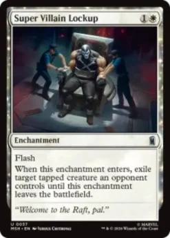 Super Villain Lockup (foil) - Marvel Super Heroes