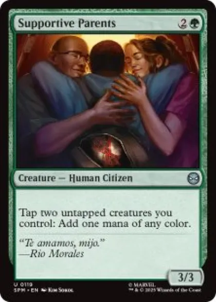 Supportive Parents (foil) - Marvel's Spider-Man
