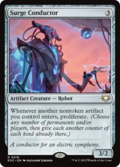 Surge Conductor - Edge of Eternities Commander