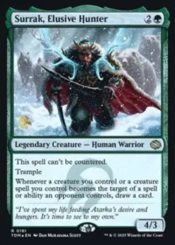 Surrak, Elusive Hunter (foil) - Tarkir: Dragonstorm Prerelease Promo's