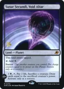 Susur Secundi, Void Altar (foil) - Edge of Eternities prerelease Promo's