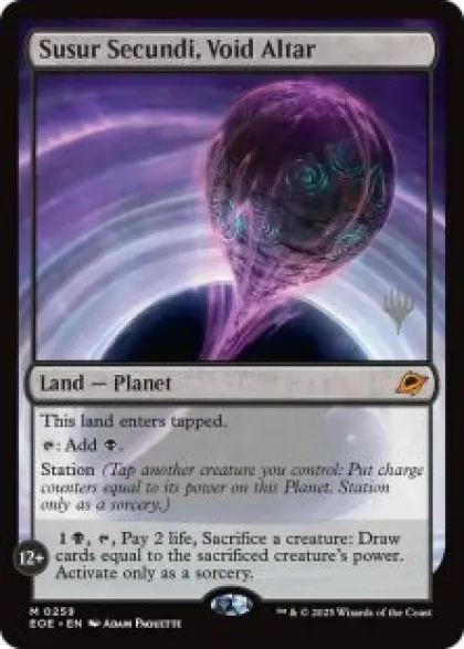 Susur Secundi, Void Altar (foil) - Edge of Eternities Planeswalker Stamped