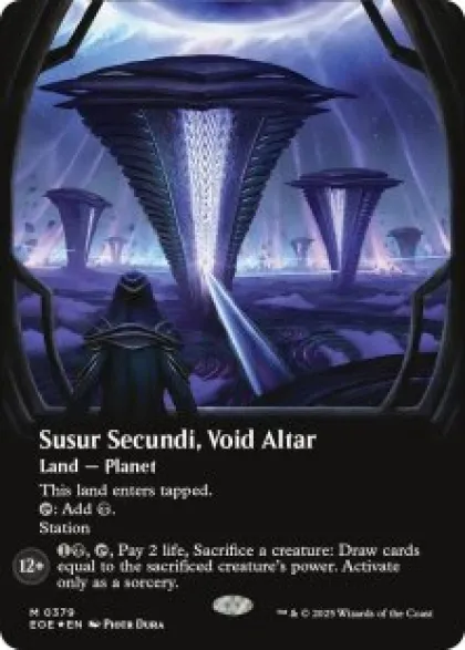 Susur Secundi, Void Altar (#379) (galaxy foil) (borderless) - Edge of Eternities