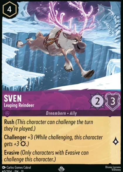 Sven, Leaping Reindeer - Winterspell