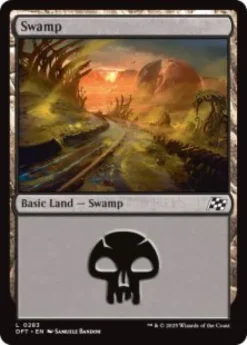 Swamp (#283) (foil) - Aetherdrift