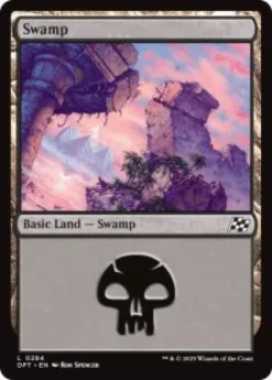 Swamp (#284) (foil) - Aetherdrift