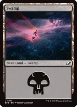 Swamp (#271) (foil) - Edge of Eternities