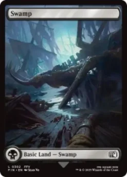 Swamp (#302) (foil) (full art) - Final Fantasy