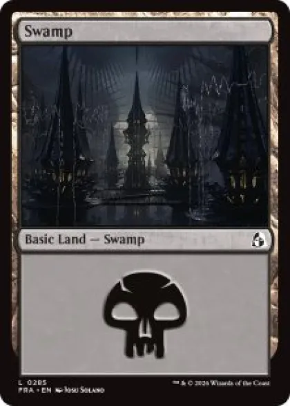 Swamp (#285) (foil) - Reality Fracture