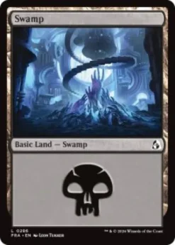 Swamp (#286) (foil) - Reality Fracture