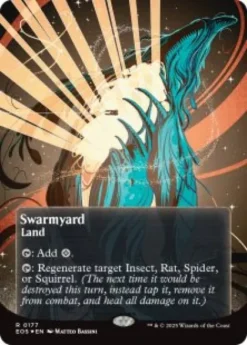 Swarmyard (#177) (galaxy foil) (borderless) - Edge of Eternities Stellar Sights