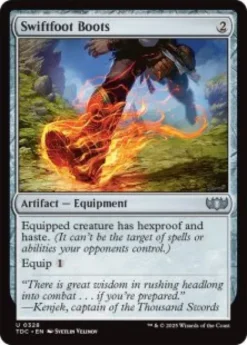 Swiftfoot Boots - Tarkir: Dragonstorm Commander