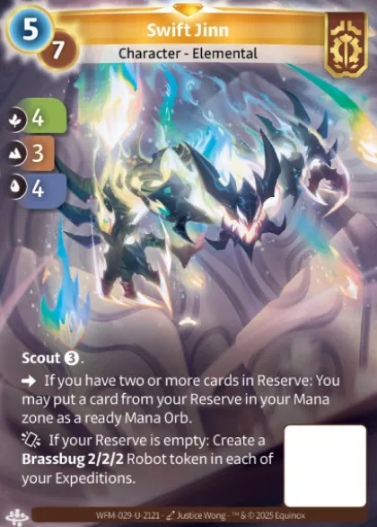 Swift Jinn (U-2121) - Altered Unique whispers
