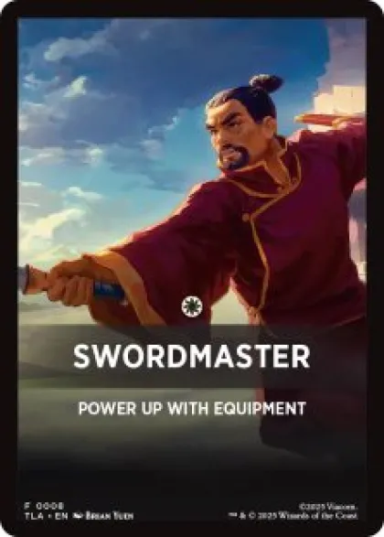 Swordmaster front card - Avatar: The Last Airbender