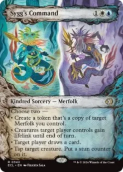 Sygg's Command (foil) (showcase) - Lorwyn Eclipsed Varianten