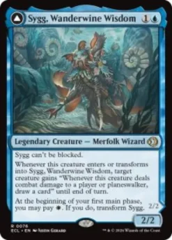 Sygg, Wanderwine Wisdom (foil) - Lorwyn Eclipsed