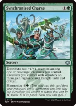 Synchronized Charge (foil) - Tarkir: Dragonstorm