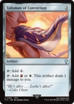 Talisman of Conviction - Final Fantasy Commander