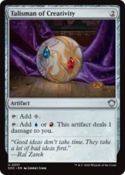 Talisman of Creativity - Secrets of Strixhaven Commander