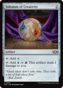 Talisman of Creativity - Tarkir: Dragonstorm Commander