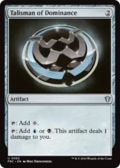 Talisman of Dominance - Reality Fracture Commander