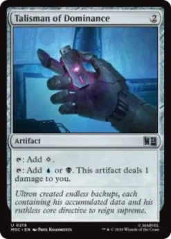 Talisman of Dominance (surge foil) - Marvel Super Heroes Commander