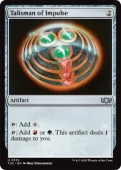 Talisman of Impulse - Tarkir: Dragonstorm Commander