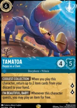 Tamatoa, Happy as a Clam (foil) - Archazia's island