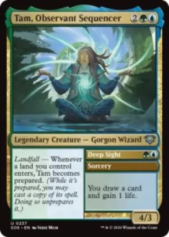 Tam, Observant Sequencer (foil) - Secrets of Strixhaven