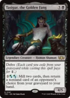 Tasigur, the Golden Fang - Tarkir: Dragonstorm Commander