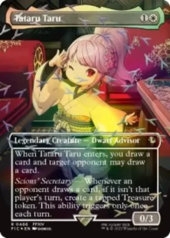 Tataru Taru (#466) (foil) (borderless) - Final Fantasy Commander Varianten