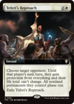 Teferi's Reproach (extended art) - Reality Fracture Commander