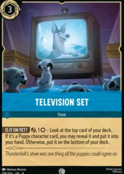 Television Set (foil) - Reign of Jafar