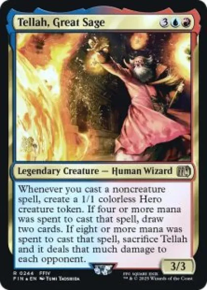Tellah, Great Sage (foil) - Final Fantasy Prerelease Promo's