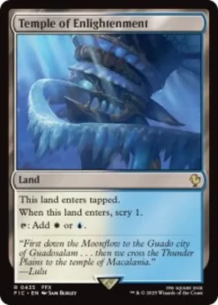 Temple of Enlightenment (surge foil) - Final Fantasy Commander