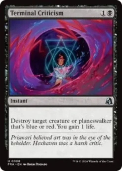 Terminal Criticism (foil) - Reality Fracture