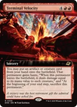 Terminal Velocity (extended art) - Edge of Eternities Varianten