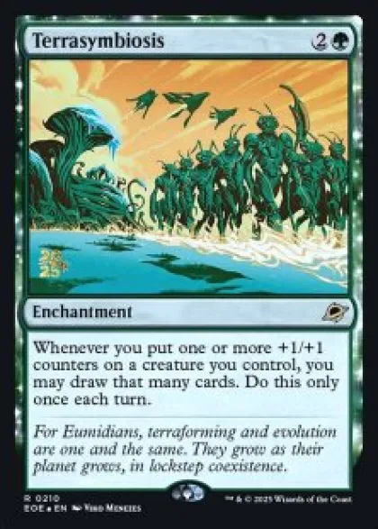 Terrasymbiosis (foil) - Edge of Eternities prerelease Promo's