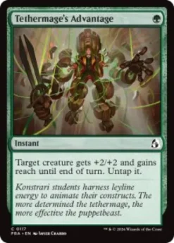 Tethermage's Advantage (foil) - Reality Fracture