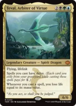 Teval, Arbiter of Virtue (foil) - Tarkir: Dragonstorm