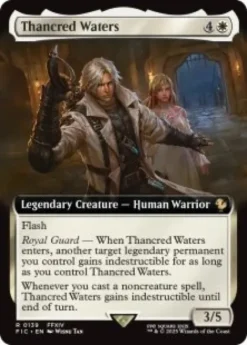 Thancred Waters (extended art) - Final Fantasy Commander Varianten