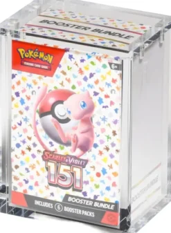 The Acrylic Box - Pokémon Booster Bundle Display Case