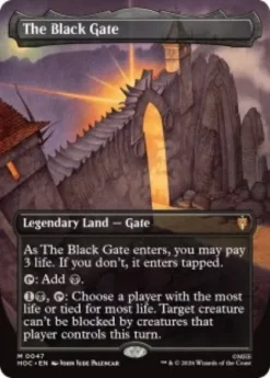 The Black Gate (#47) (borderless) - The Hobbit Eternal