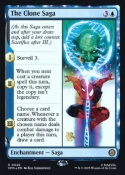 The Clone Saga (foil) - Marvel's Spider-Man Prerelease Promo's