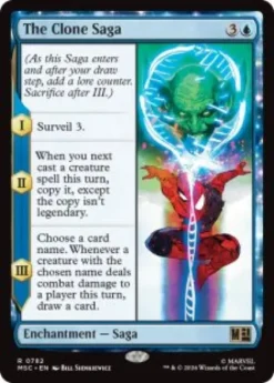 The Clone Saga (foil) - Marvel Super Heroes Commander