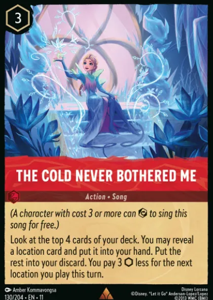 The Cold Never Bothered Me (foil) - Winterspell